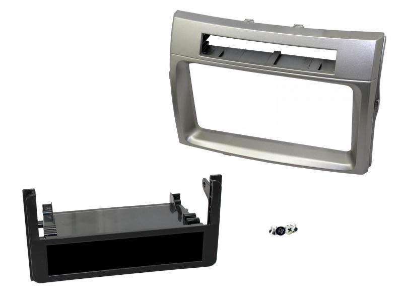 Kit ramă 1DIN Connects2 pentru Toyota Corolla Verso 2004-2007, argintiu