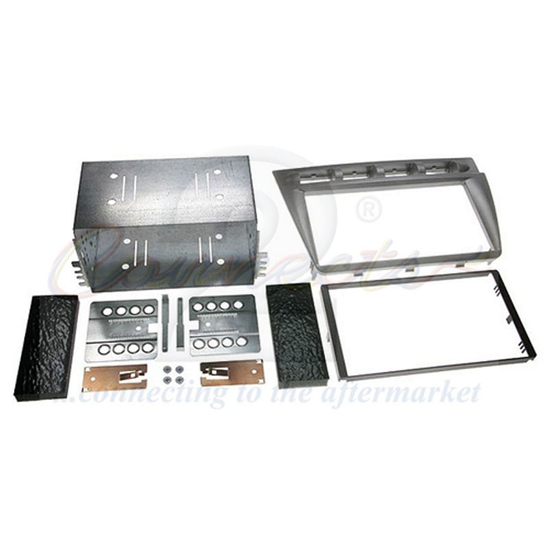 Kit rama 2DIN Connects2 pentru Kia Picanto 2005-2007, gri/silver