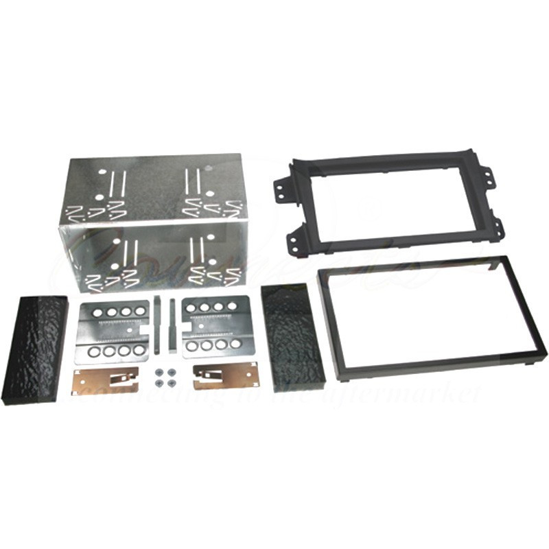Kit ramă 2DIN Connects2 pentru Vauxhall Agila 2008-2015, negru