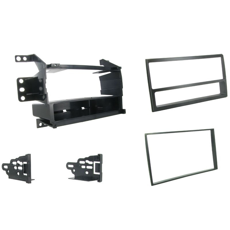 Kit ramă adaptoare 1DIN Connects2 pentru Nissan Juke și Versa, negru mat