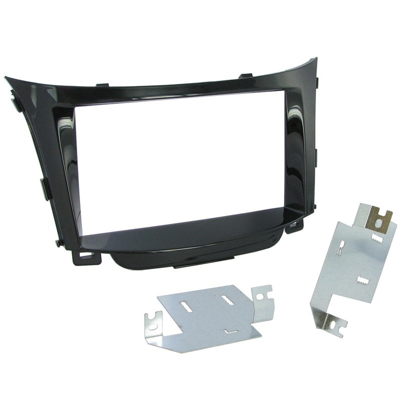 Kit ramă 2DIN Connects2 pentru Hyundai i30 2012+, finisaj negru