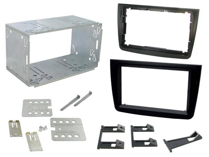 Kit rama 2DIN Connects2 pentru Alfa Romeo Mito 2014, negru