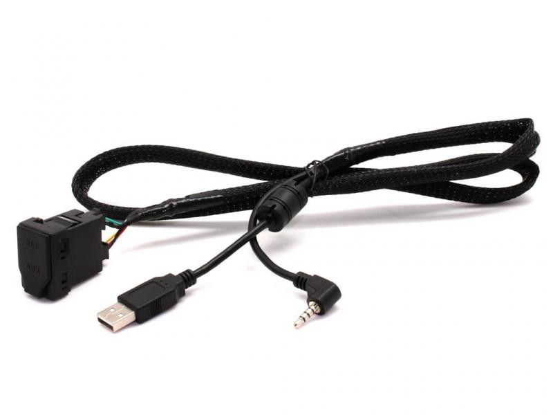 Adaptor USB/AUX Connects2 CTSTOYOTAUSB pentru Toyota Yaris, Plug&Play