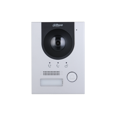 Post exterior videointerfon Dahua IP, 2 fire, montaj aparent/incastrat, 2MP Full HD, PoE, IP65, IK07, VTO2202F-P-S3 SafetyGuard Surveillance
