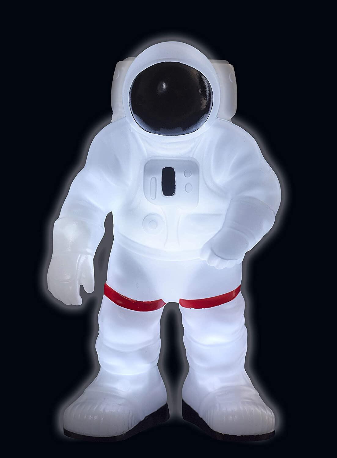 Lampa de veghe Astronaut pentru copii, cu glow in the dark si oprire automata