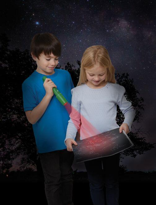 Lanterna pentru copii cu lumina rosie pentru explorare nocturna