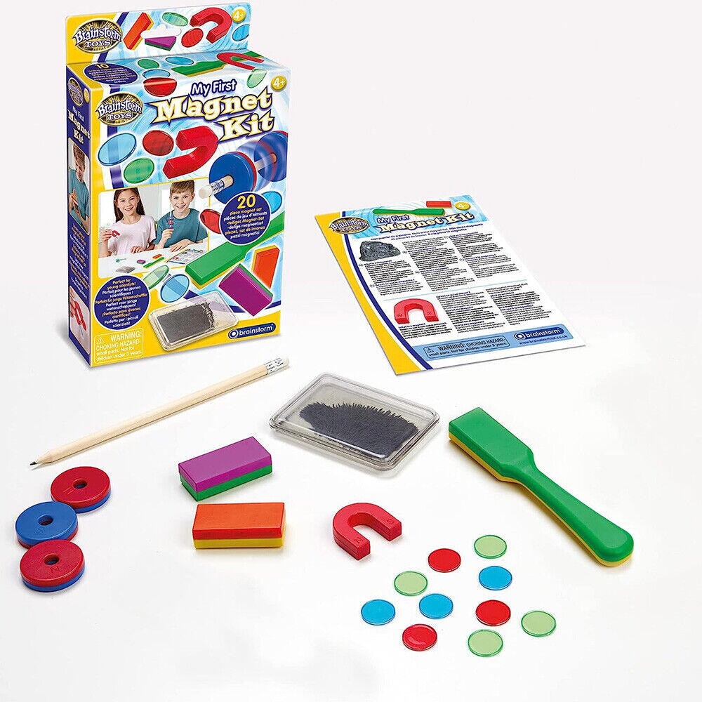 Set de experimente cu magneti pentru copii 4+ Brainstorm