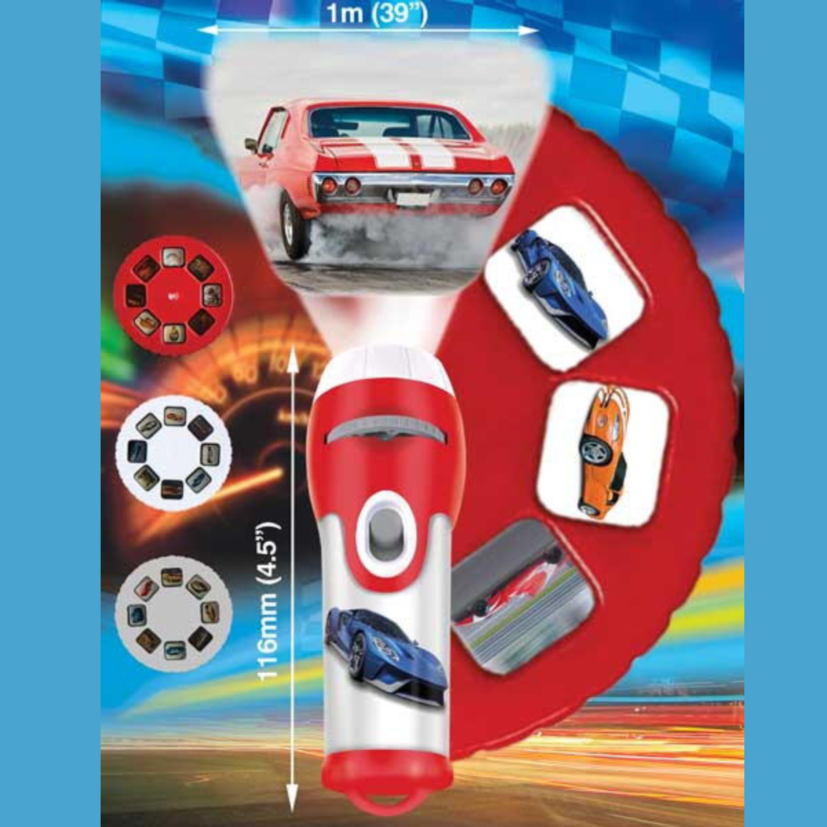 Proiector tip lanterna - Masinute in curse