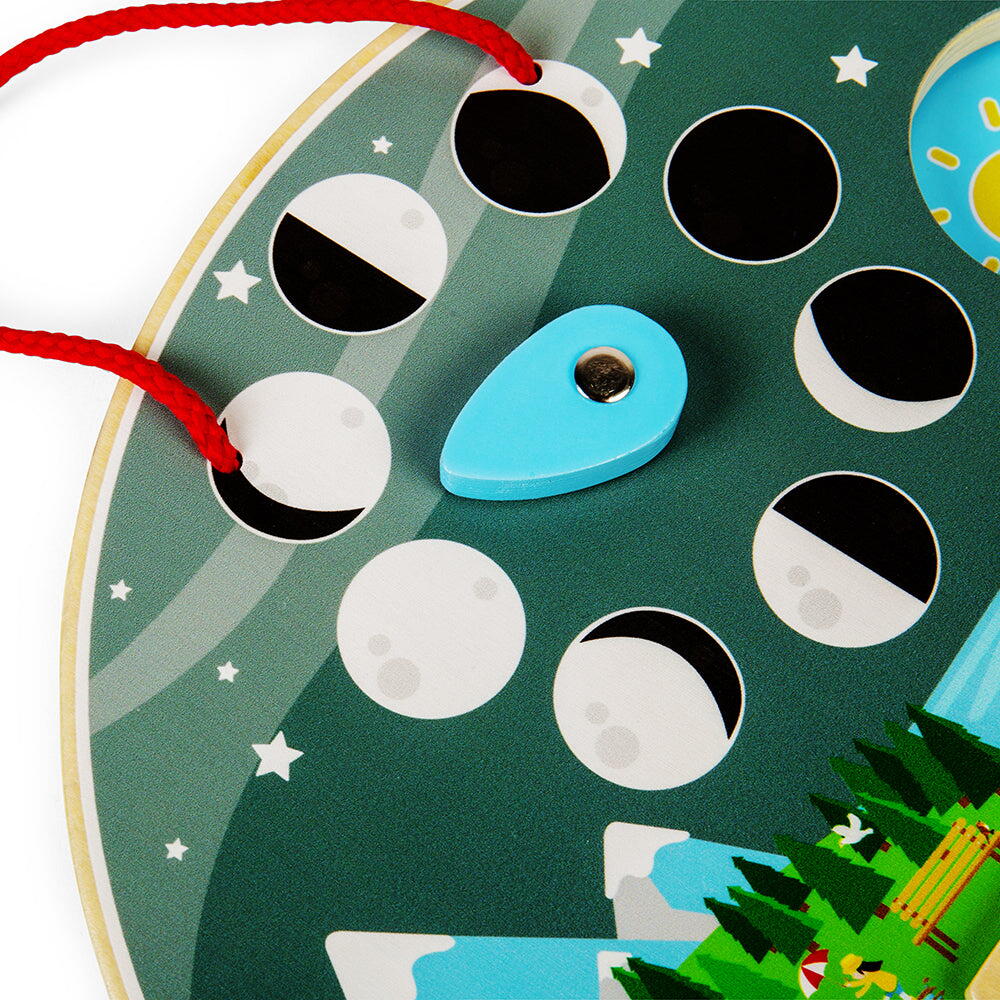 Stație meteo din lemn educativă pentru copii, BigJigs Toys