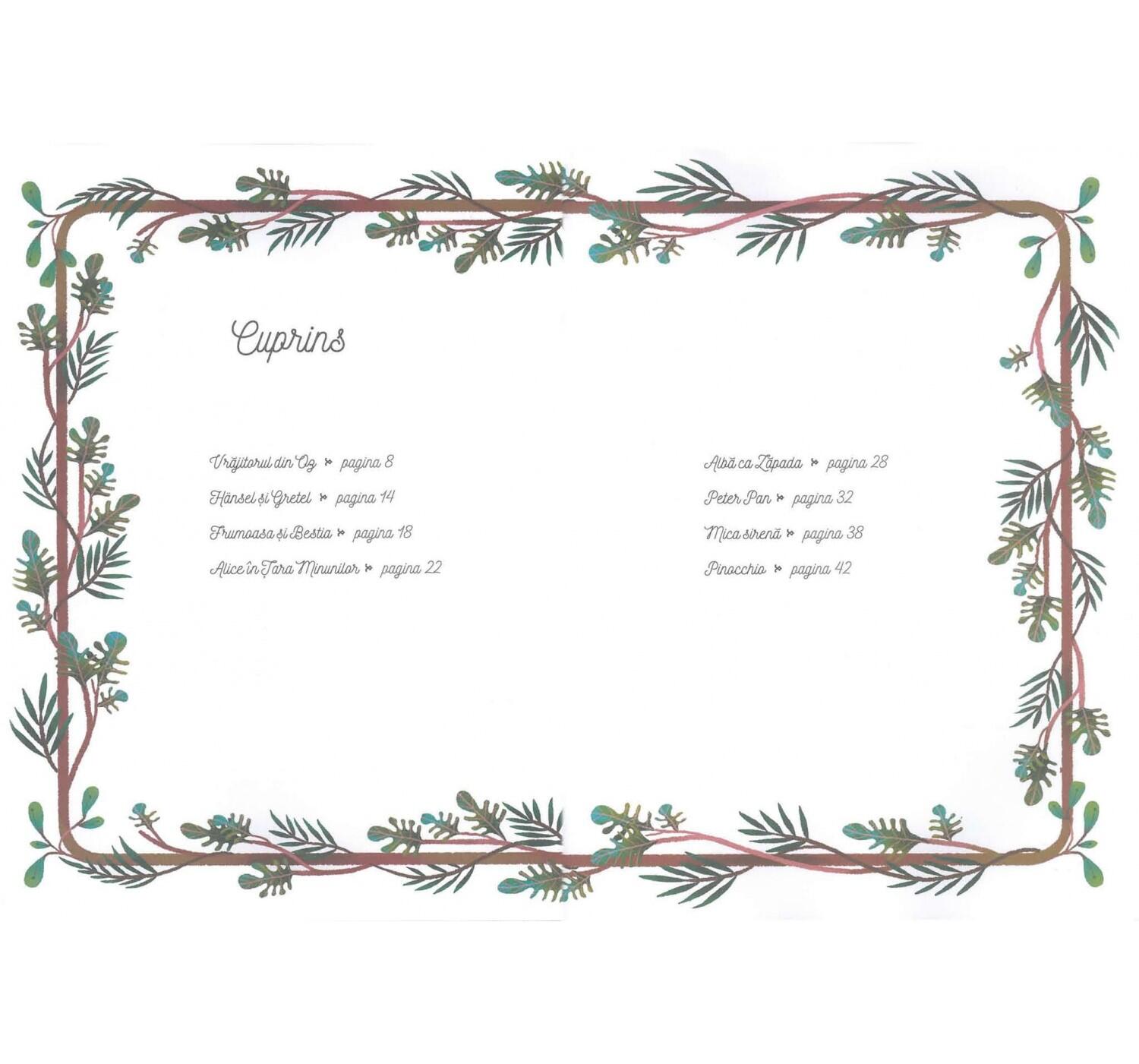 Atlasul poveștilor pentru copii 4+ cu hărți ilustrate și copertă cartonată