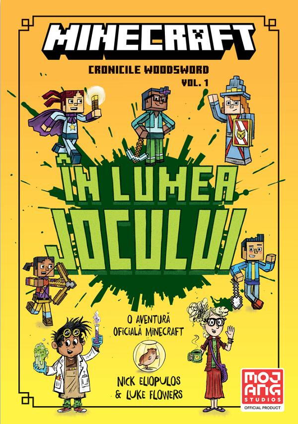 Minecraft - Cronicile Woodsword Vol. 1: In lumea jocului, editie cartonata