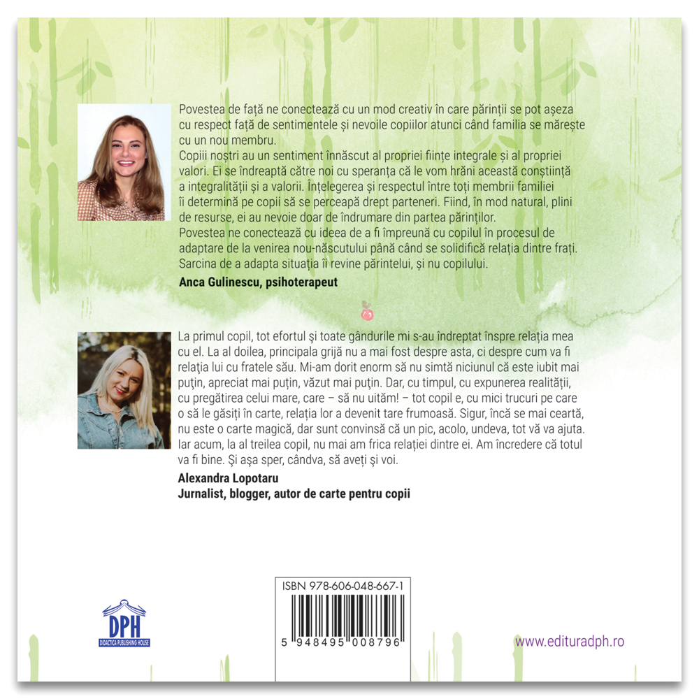 Pandahat are o surioară - carte pentru copii despre venirea unui bebeluș