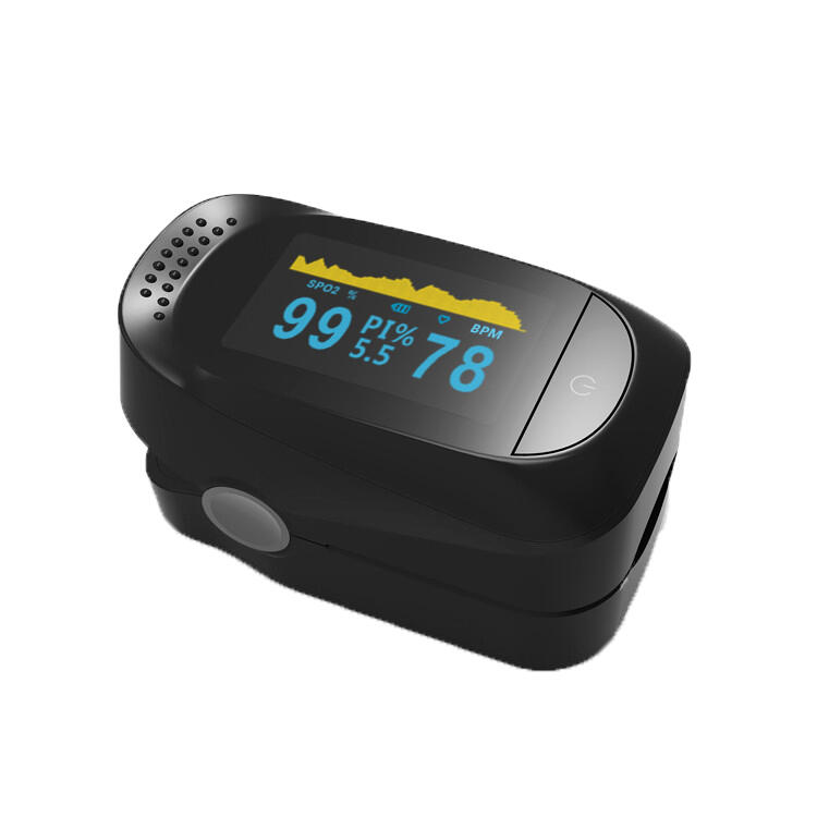 Pulsoximetru pentru deget iMDK, certificat CE medical, ecran OLED