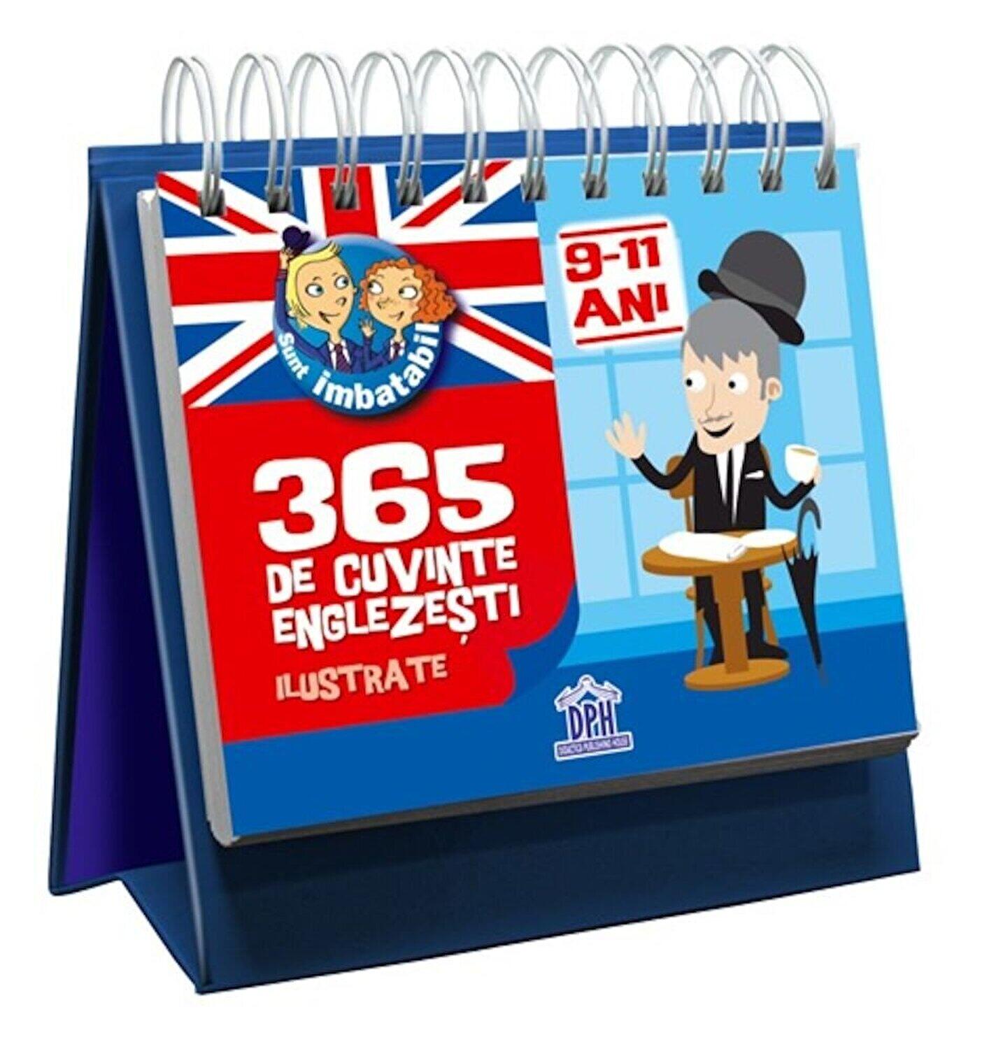 365 de cuvinte englezesti ilustrate pentru copii 9-11 ani, DPH