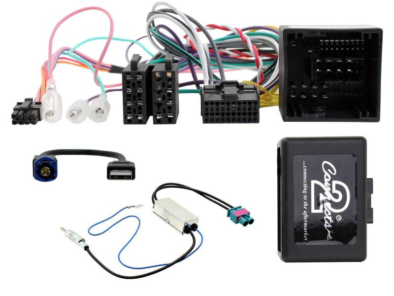 Adaptor comenzi volan Connects2 CTSPG019.2 pentru Peugeot Expert 2016-2021