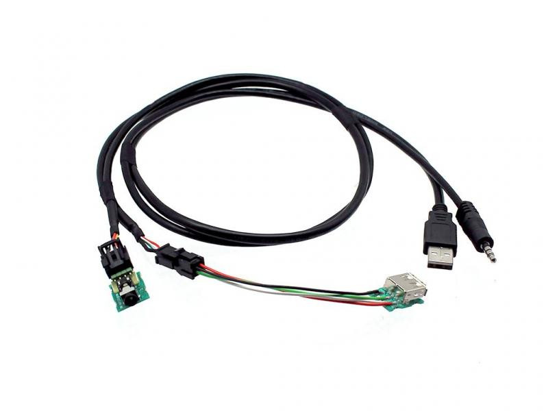 Cablu AUX USB compatibil Skoda Octavia 2014, conectare audio auto