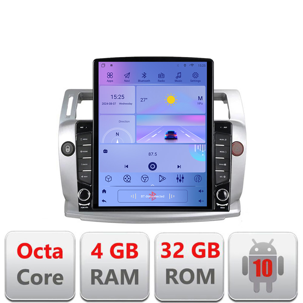 Navigatie Citroen C4 G-088 ecran tip TESLA 9.7