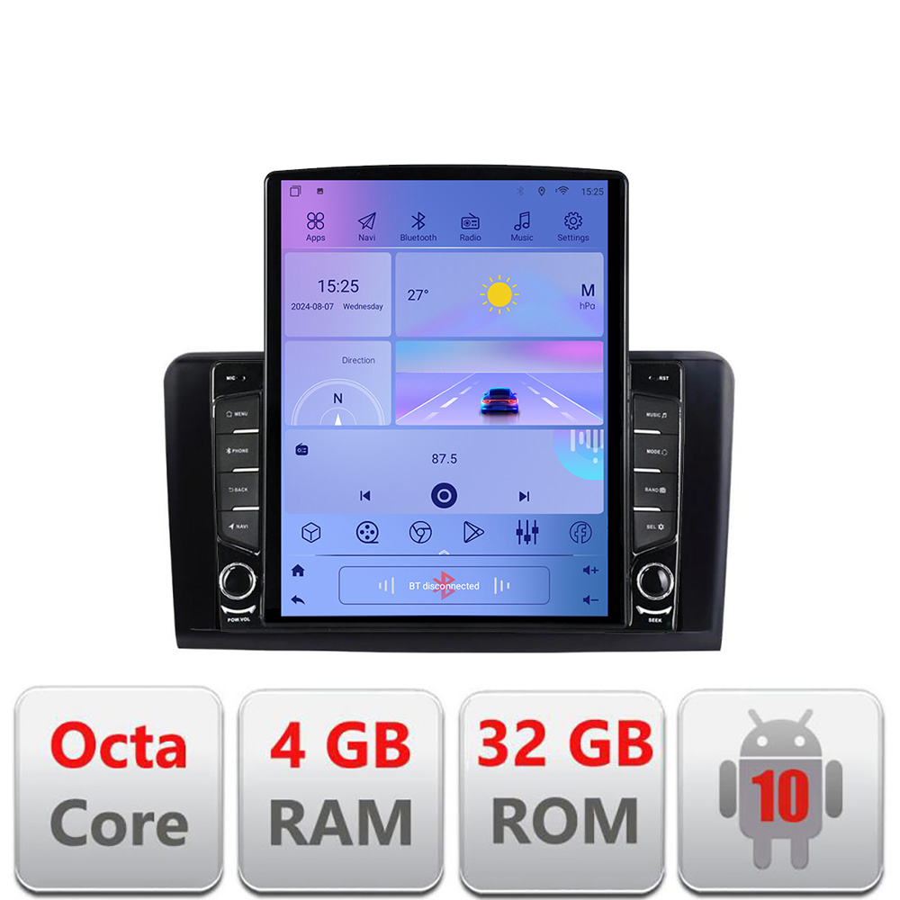 Navigatie Mercedes ML GL G-213 ecran tip TESLA 9.7