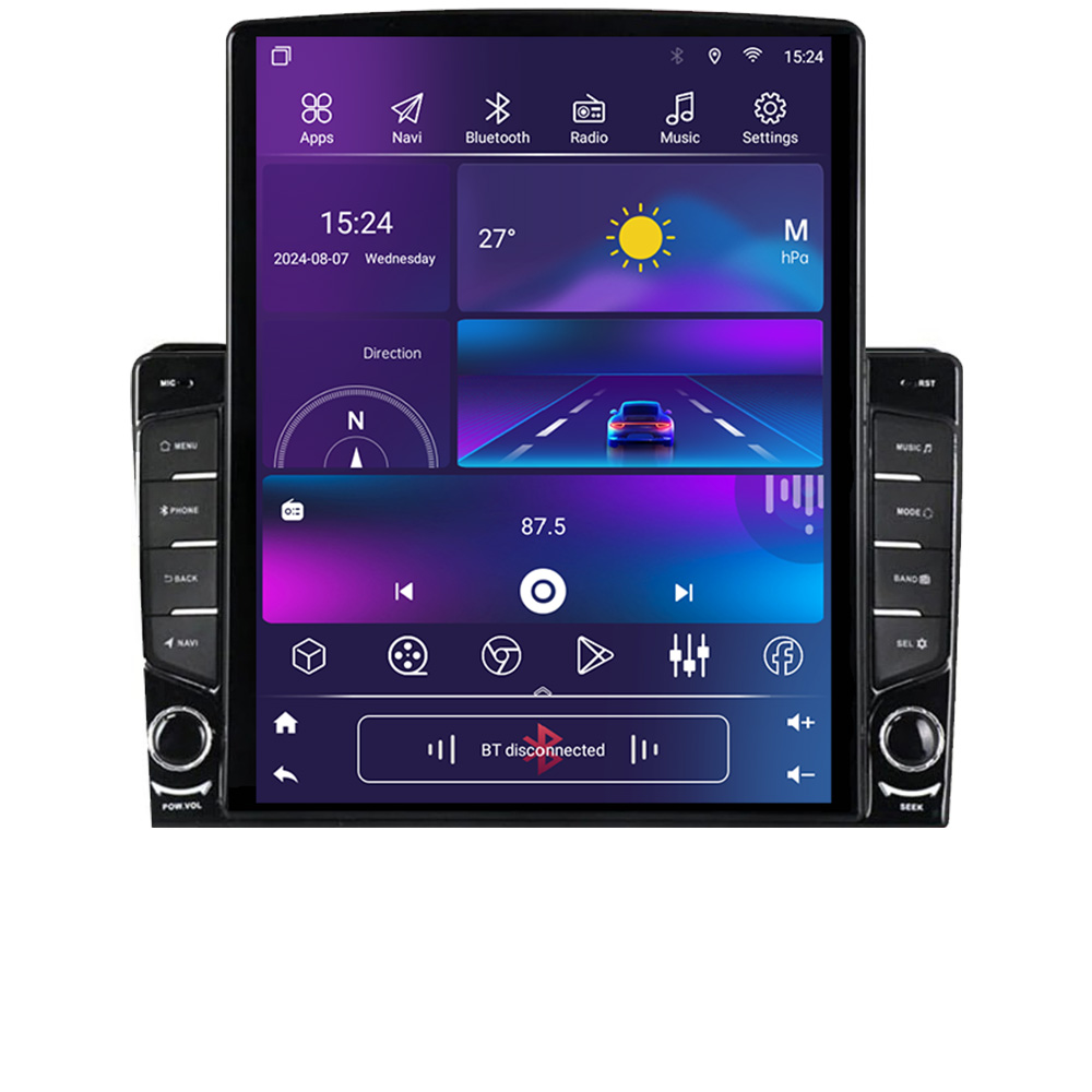 Navigație Mitsubishi Eclipse Cross 2019+ Tesla 9.7 inch Android 4GB+32GB