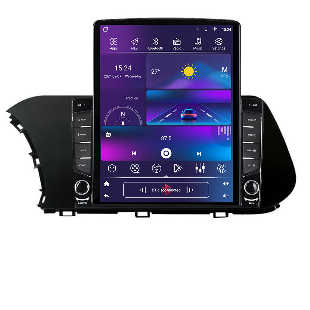 Navigație Hyundai i20 2020+ cu ecran Tesla 9.7 inch, Android, 4G, 4+32GB