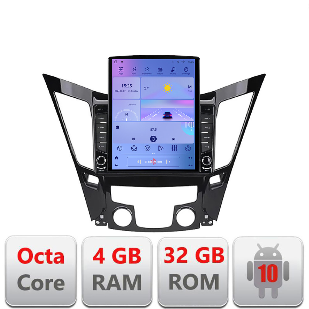 Navigatie Hyundai Sonata 2011-2015 G-259 ecran tip TESLA 9.7