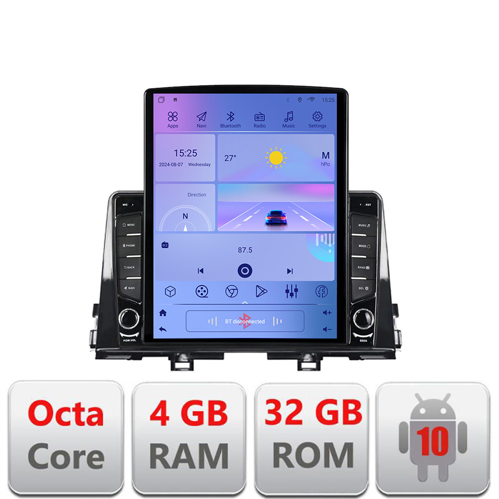 Navigatie Kia Picanto 2016- G-2217 ecran tip TESLA 9.7