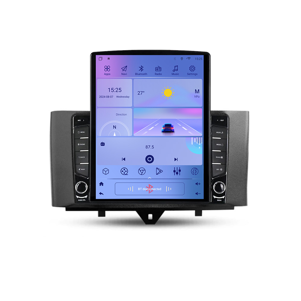 Navigație Android Smart ForTwo 2010-2015, ecran 9.7 inch, 4GB+32GB