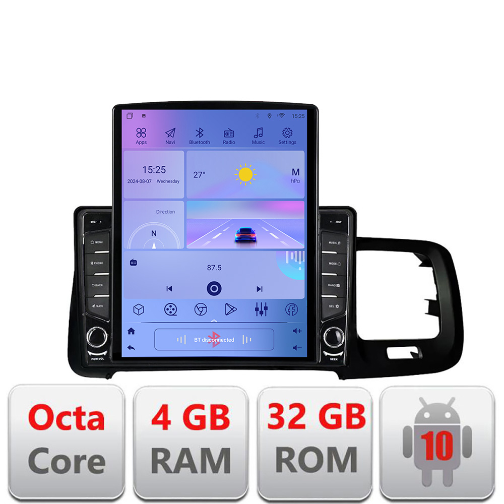 Navigatie Volvo S60 2014-2018 cu sistem Sensus Connect G-s60-14 ecran tip TESLA 9.7