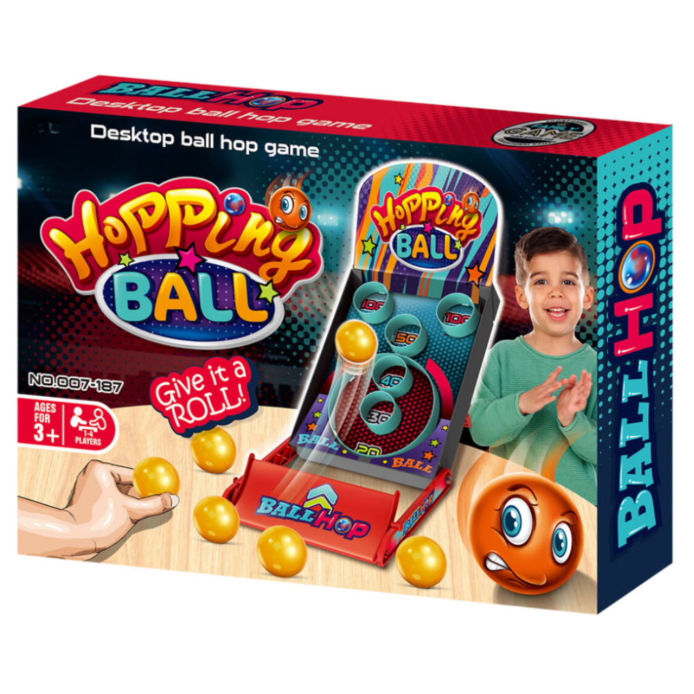 Joc de aruncat la tinta cu bile saltarete pentru copii 3 ani+