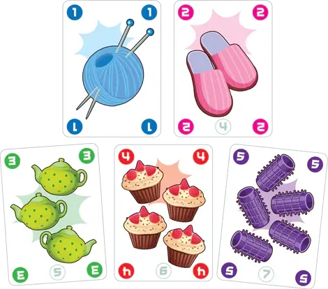 Joc de carti Bunicutele Karatiste pentru familie, 3-7 jucatori