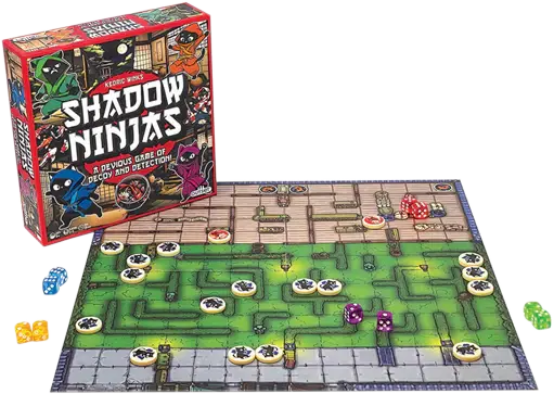 Joc de societate Cursa Pisicilor Ninja pentru copii 8+