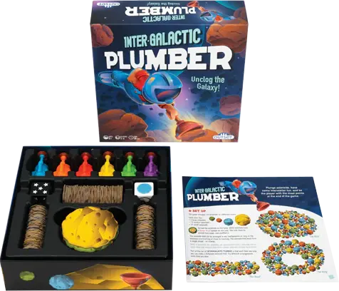 Joc de societate Instalatorul Intergalactic pentru 2-6 jucatori, 8 ani+
