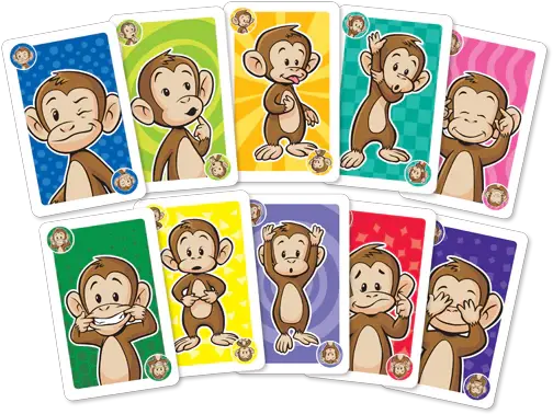 Joc de carti Go Nuts pentru familie si petreceri, 3+ jucatori, 4 ani+