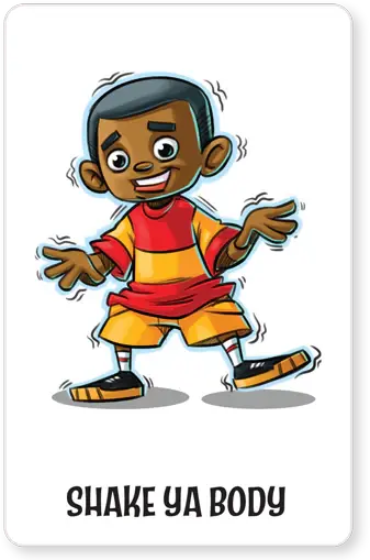 Joc de carti Ma misc si castig pentru copii 4 ani+, 2+ jucatori