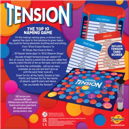 Joc de societate Tension pentru familie, cultura generala si viteza