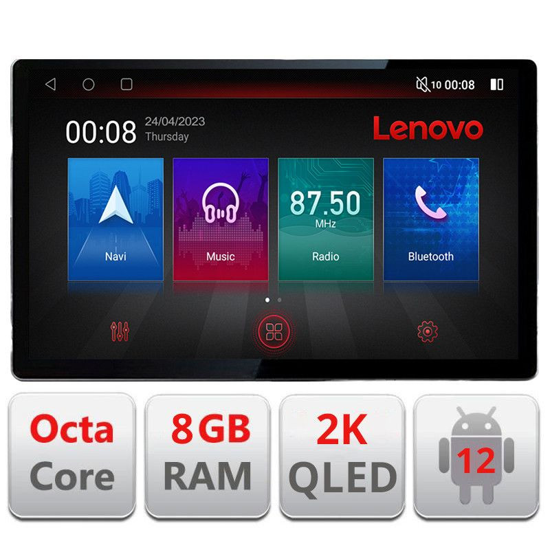 Navigatie Audi Q5 2008-2016 Non-MMI, ecran 13 inch 2K, 8+128GB, 4G