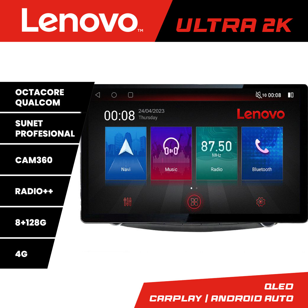 Navigatie Android Lexus IS 2005-2011, ecran 13 inch 2K, 8GB+128GB