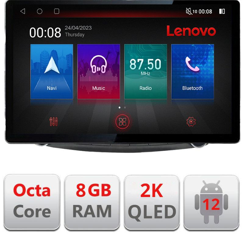 Navigatie Android Lexus IS 2005-2011, ecran 13 inch 2K, 8GB+128GB