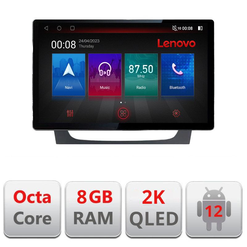 Navigatie Android Mercedes W211 W219, ecran 13 inch 2K, 8GB RAM, 128GB