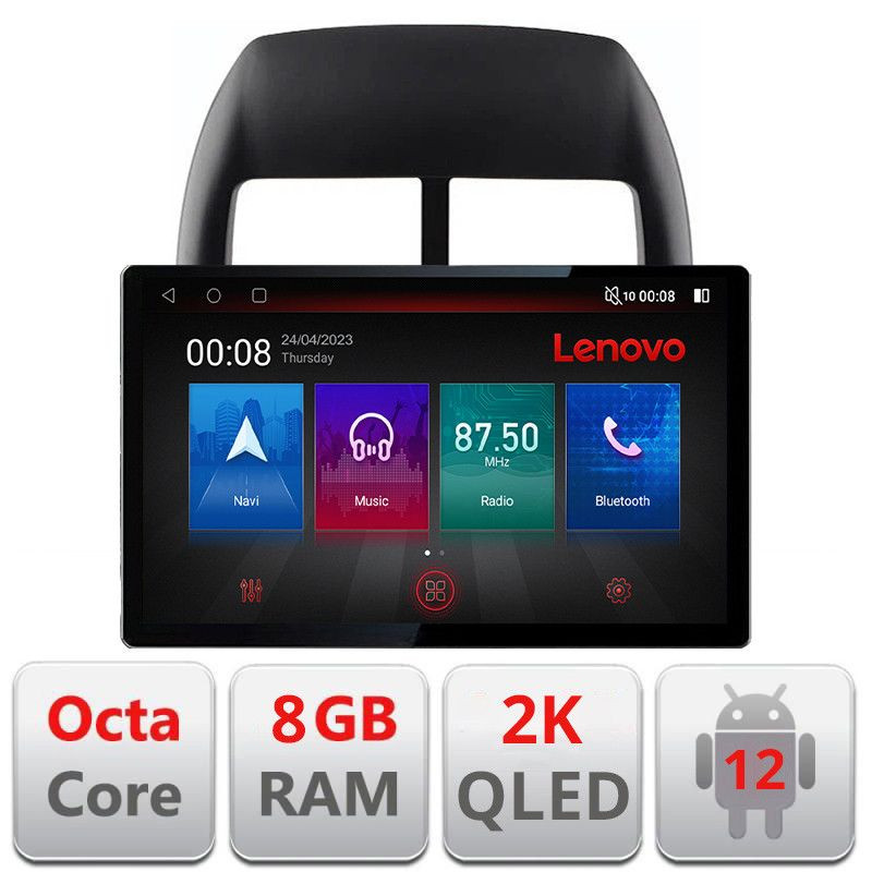 Navigație dedicată Mitsubishi ASX 13 inch 2K Android 8GB RAM 128GB 4G