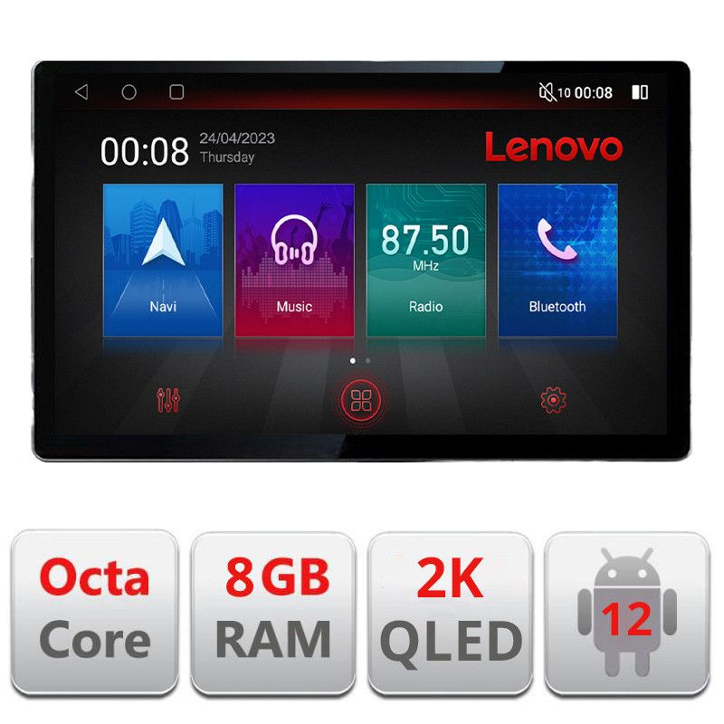 Navigatie Android Suzuki Grand Vitara 2005-2015, 13 inch 2K, 8GB+128GB, 4G