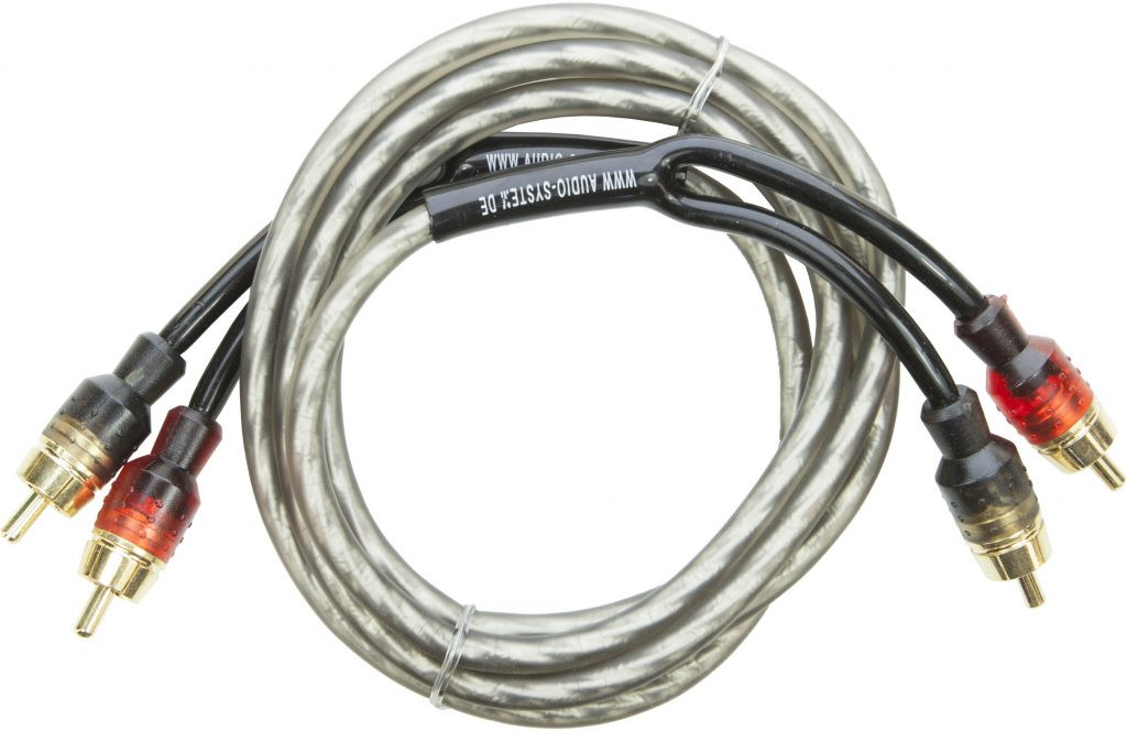 Cablu RCA OFC 1,5 m Audio System pentru conectare audio auto