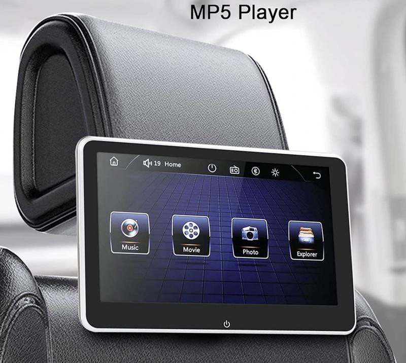Tetieră auto multimedia 8 inch HD touchscreen cu USB, SD și MP5