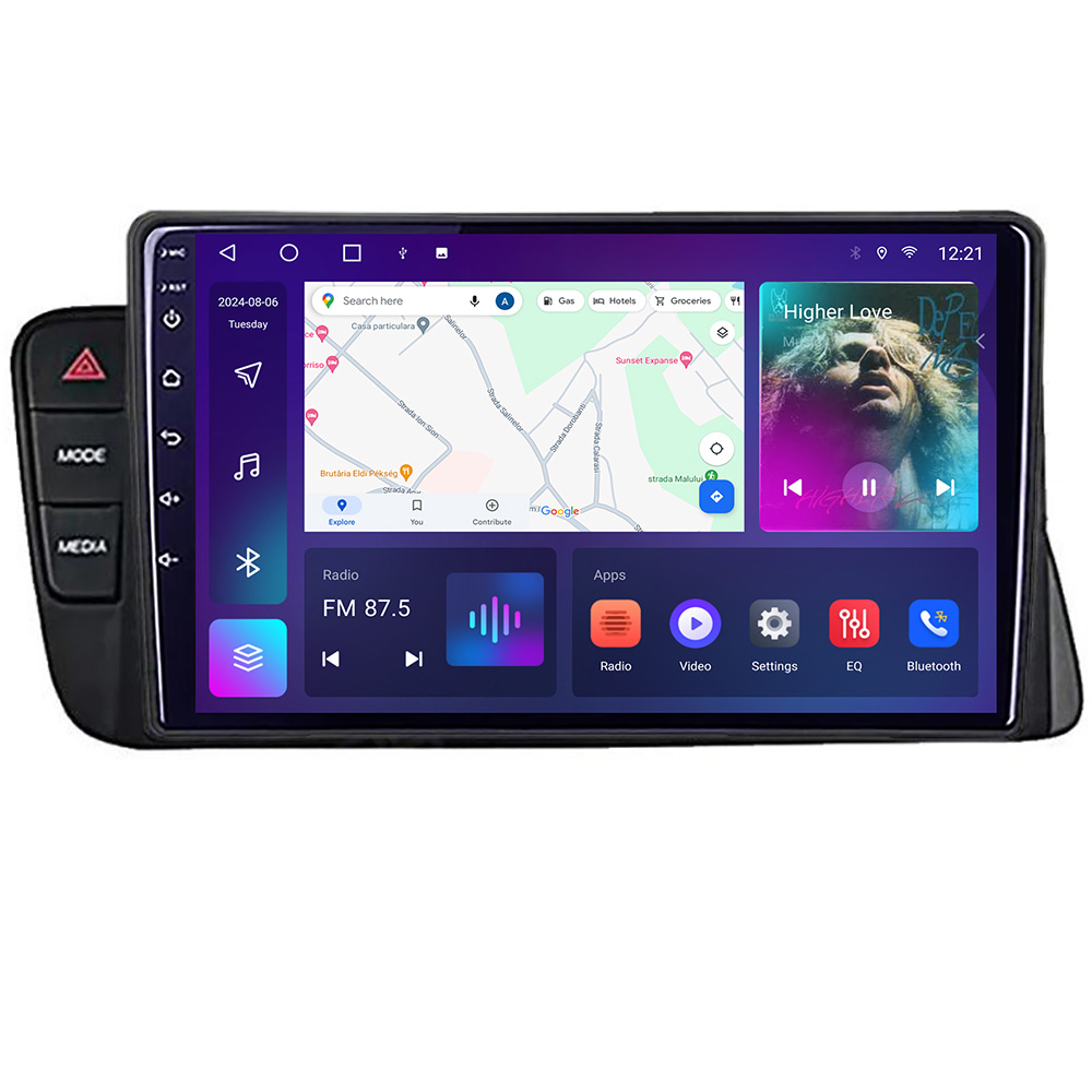Navigație Audi A4 B8 2008-2016 Android QLED 4GB+64GB CarPlay