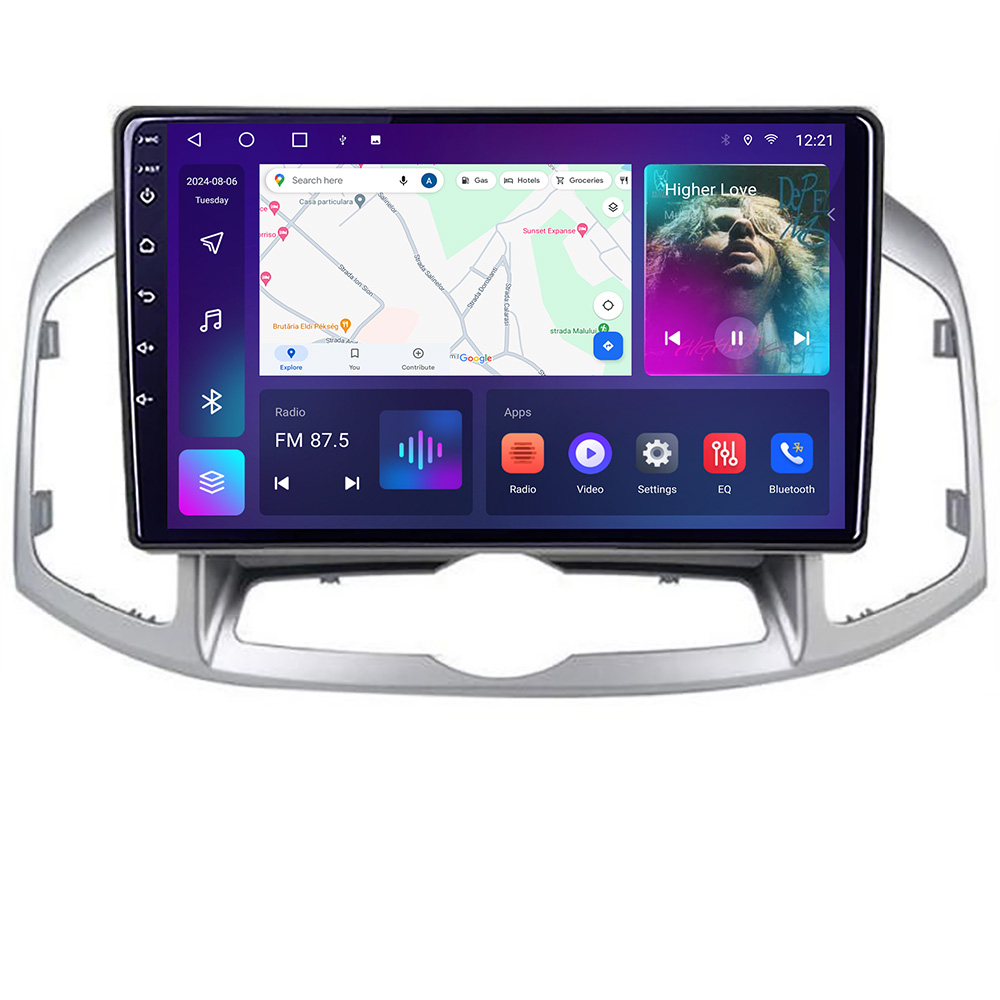 Navigație Android Chevrolet Captiva 2012-2018 QLED 4GB+64GB CarPlay