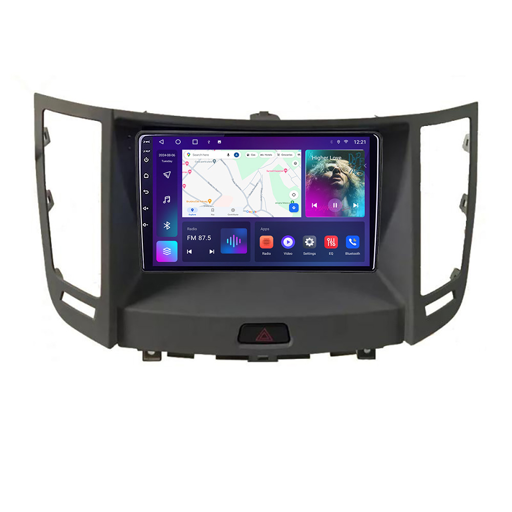 Navigatie Infinity FX intre anii 2009-2012 Android Ecran QLED octa core 4+64 carplay android auto KIT-fx35+EDT-E309V3