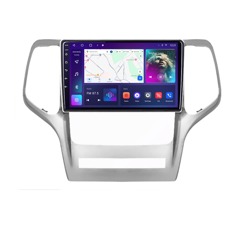 Navigație Android Jeep Grand Cherokee 2011-2013 QLED 4GB+64GB CarPlay