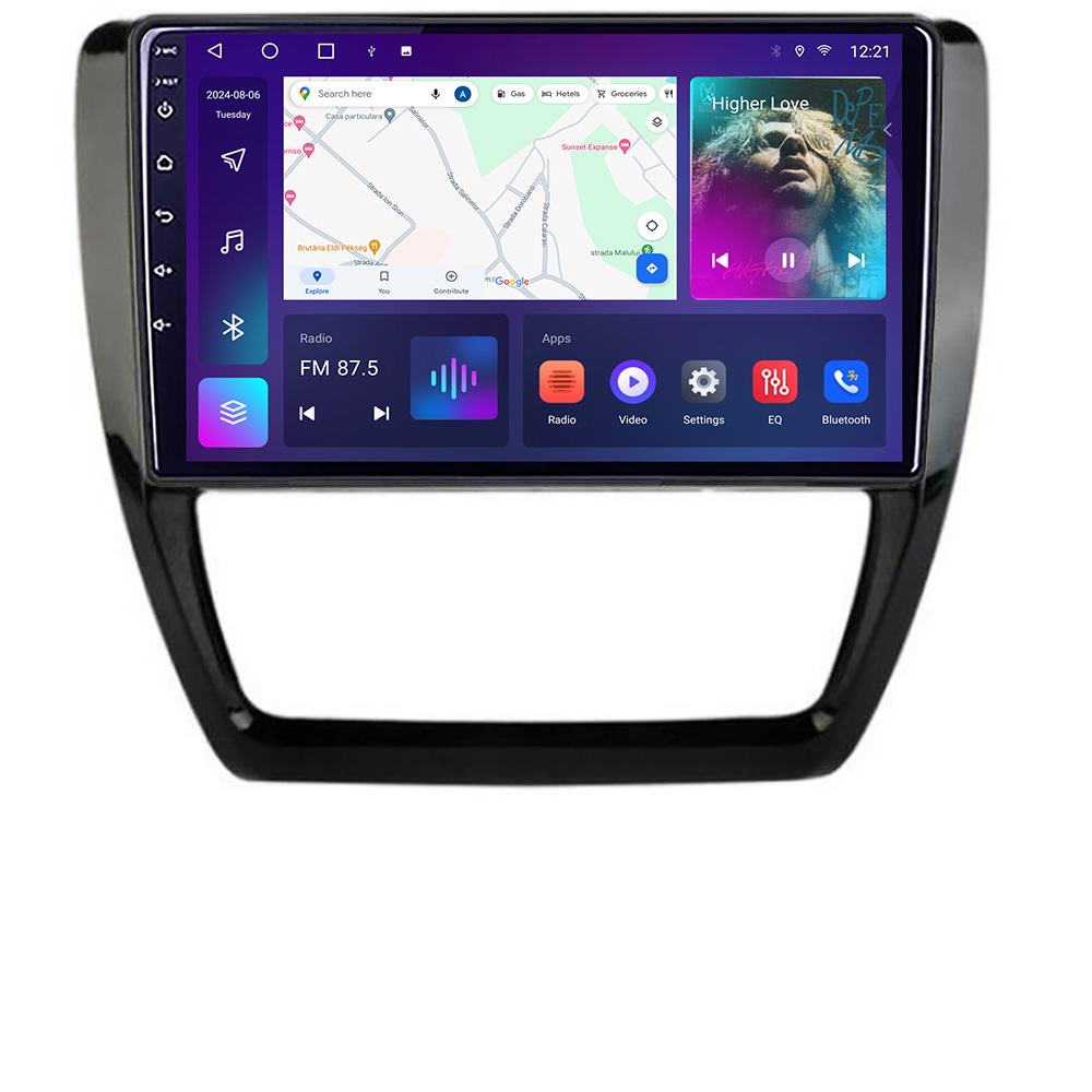 Navigatie Android VW Jetta 2011-2018 cu ecran QLED, 4GB RAM si 64GB