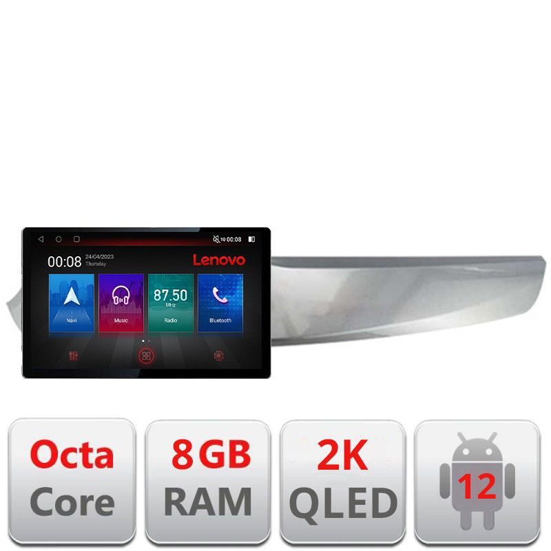 Navigație Alfa Romeo Giulietta 2010-2014, 13 inch 2K QLED, 8GB RAM, 128GB, 4G