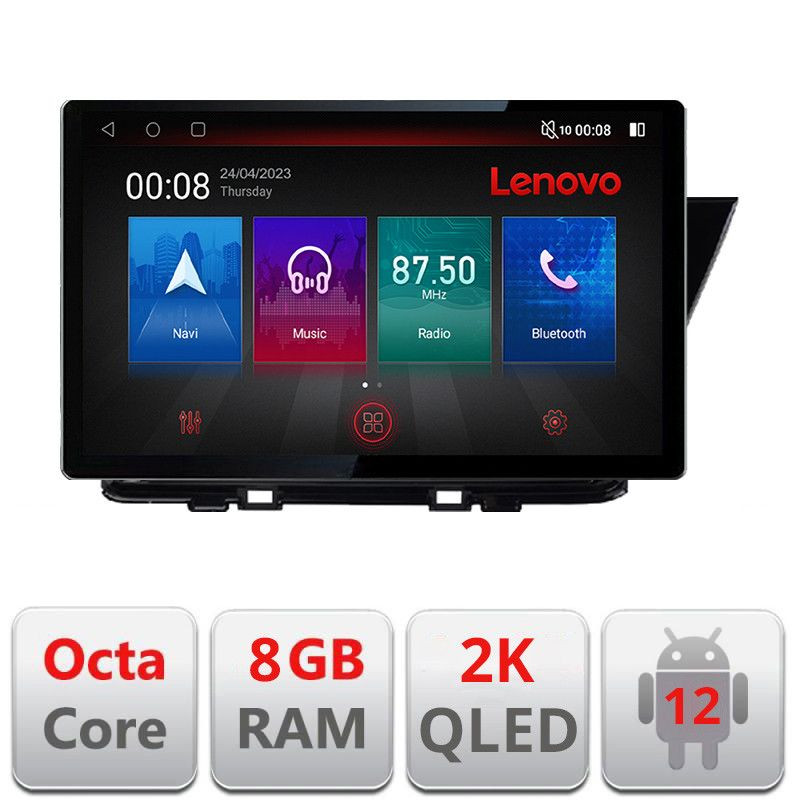 Navigatie dedicata Kia Niro 2017+ cu ecran 13 inch 2K QLED, 8GB RAM